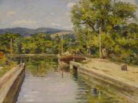 Robinson, Theodore - Canal Scene
